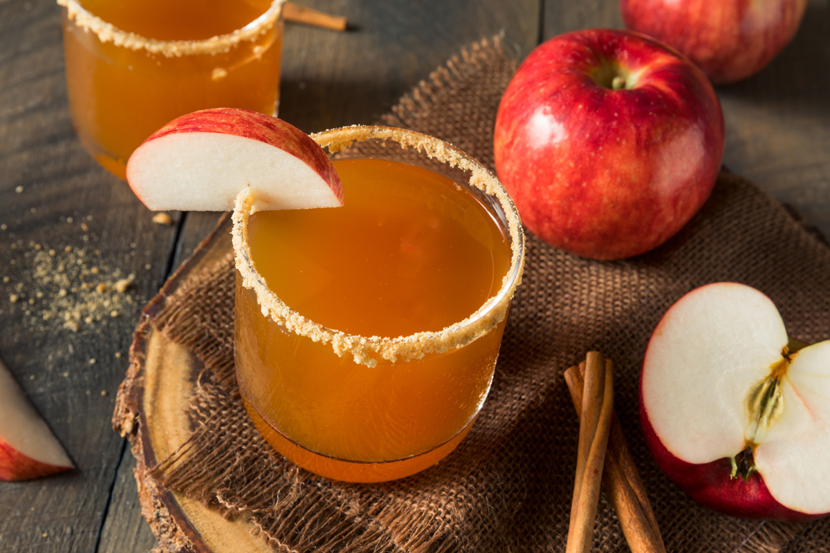 Non-Alcoholic Apple Cider Margarita