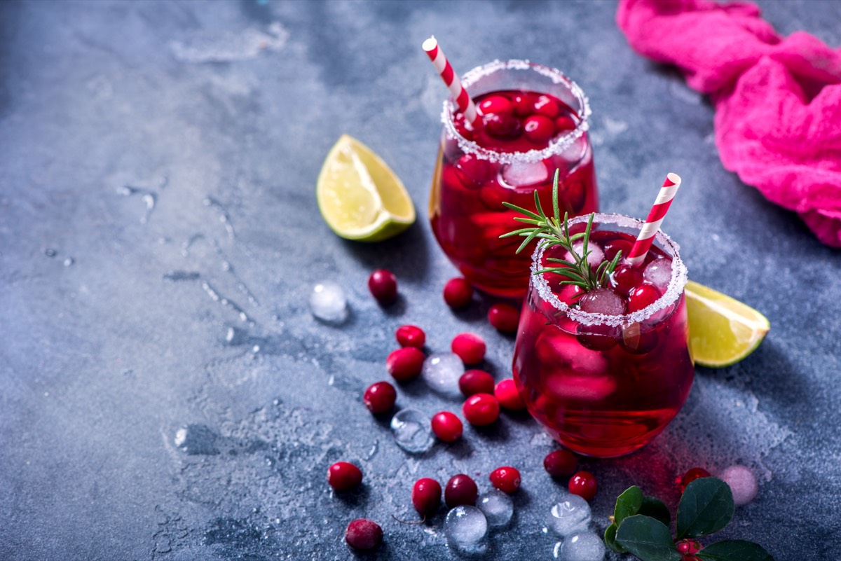 Non-Alcoholic Cranberry Margarita