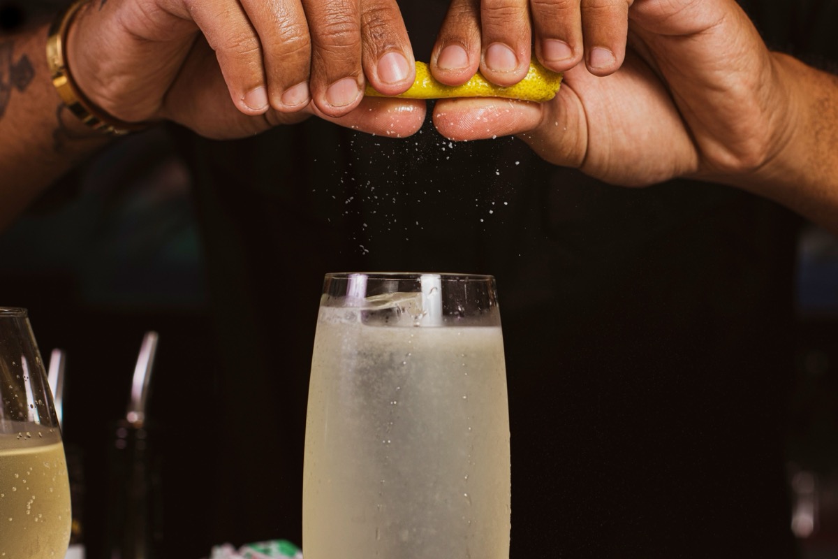 Non-Alcoholic French 75
