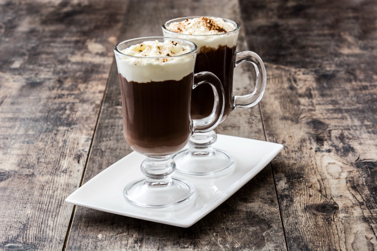 Non-Alcoholic Irish Coffee