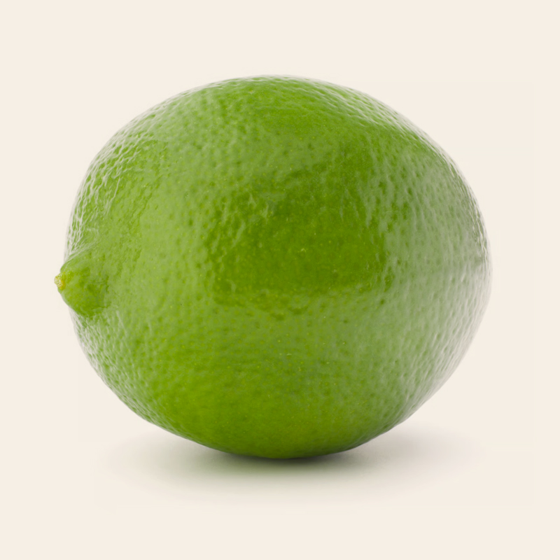 Fresh lime for alcohol-free cocktails